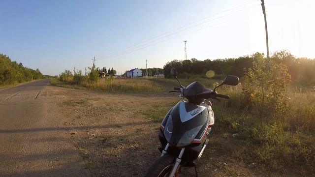 Обзор на скутер Stels vortex 150/Стант/Падение смотреть онлайн