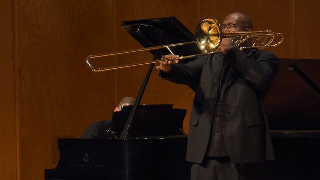 David Jackson, trombone, and Kirk Severtson, piano: "Vocalise-étude en forme de Habanera" by Ravel смотреть онлайн