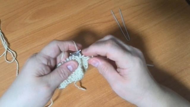 Шикарный узор спицами для свитера или полувера смотреть онлайн