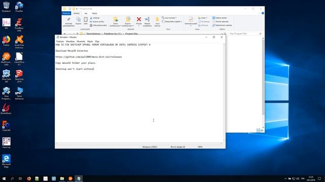 SketchUp 2017 Or Later OpenGL Fix