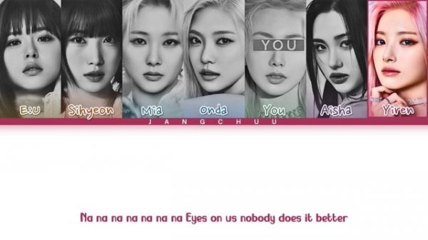 [KARAOKE]EVERGLOW "SLAY" (7 Members) Lyrics|You As A Member