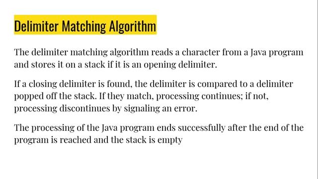 Stack Data Structure and Algorithm Application смотреть онлайн