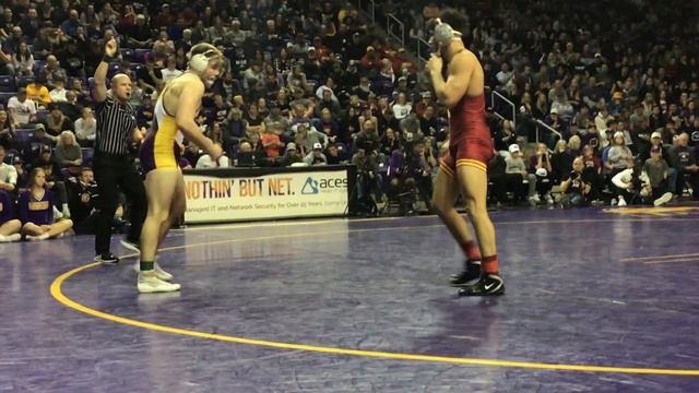 John Gunderson (UNI) vs Yonger Bastida (ISU) смотреть онлайн