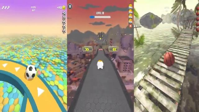 Action Balls vs Rolling Ball Sky Escape vs Rollance Adventure Balls Super SpeedRun Game - Race смотреть онлайн
