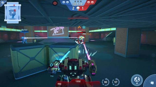 Redox два лазера Mech Arena: Robot Showdown Review смотреть онлайн