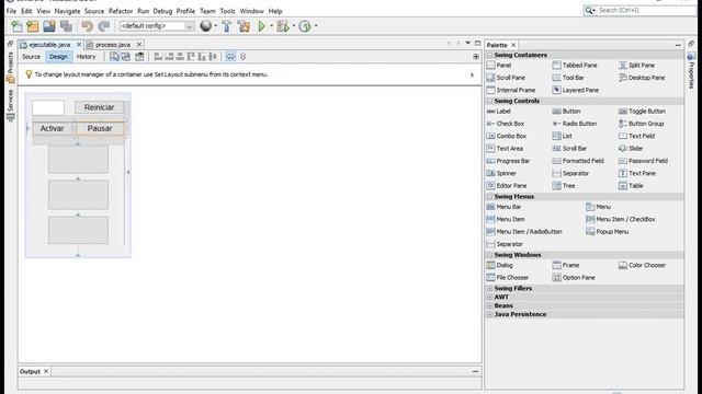 Semáforo JAVA con Hilos - NetBeans Botón activar, pausar y reiniciar смотреть онлайн