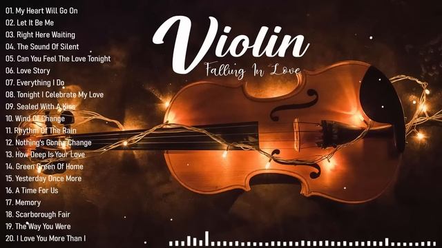 Beautiful Romantic Violin love songs Instrumental ♫ Most Old Beautiful Love Songs 70's 80's 90's смотреть онлайн