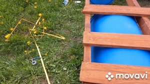 Пирс, плот, мостик из бочек, своими руками