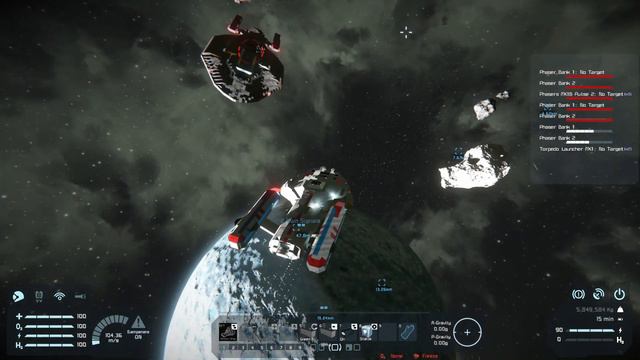 Space Engineers 2023 USS Equinox Takes Down USS Voyager смотреть онлайн