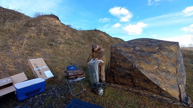 Палатка КУБ 2.2 от компании "Берег" смотреть онлайн