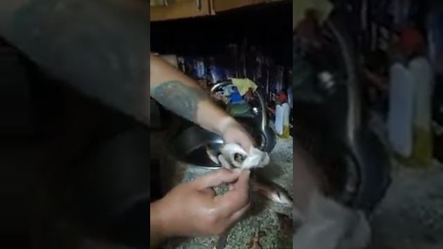 Чистка окуня !! Супер способ без потрошения!!! смотреть онлайн