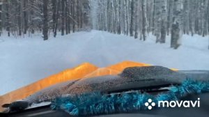 Клин отвал на Suzuki Jimmy для езды по целине или чистки снега