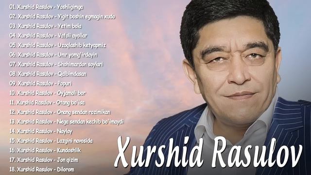 Xurshid Rasulov - Yoshligimga Nomli Jonli Ijro Albom Dasturi 2023