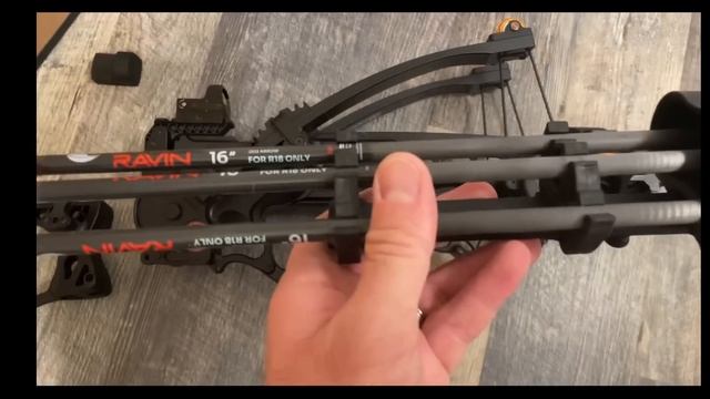 Ravin R18 Crossbow Quick Review Don’t Comment About Fingers…….#ravincrossbows #crossbow #ravin