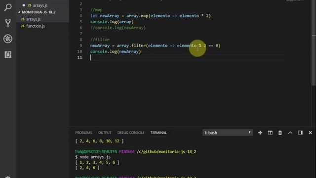 study.js #3: Map, Filter e Reduce смотреть онлайн