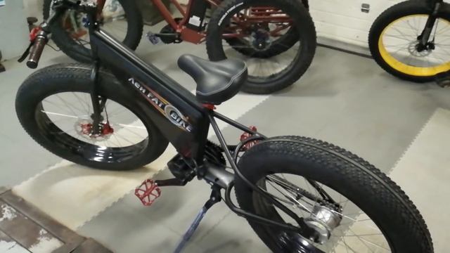 Электро фэтбайк "Гранит", мотор Bafang BBSHD, втулка SHIMANO Nexus. ЛенФэтбайк. смотреть онлайн