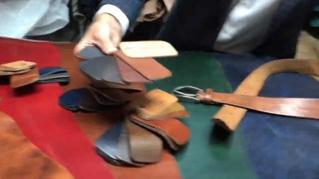 Кожа для ремней и сумок фабрики Montana (обзор) смотреть онлайн