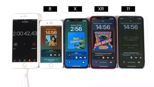 ⚠️ Тест батареи iOS 16 Public Beta на iPhone 11, iPhone XR, iPhone X, iPhone 8. Сравнение с iOS 15. смотреть онлайн