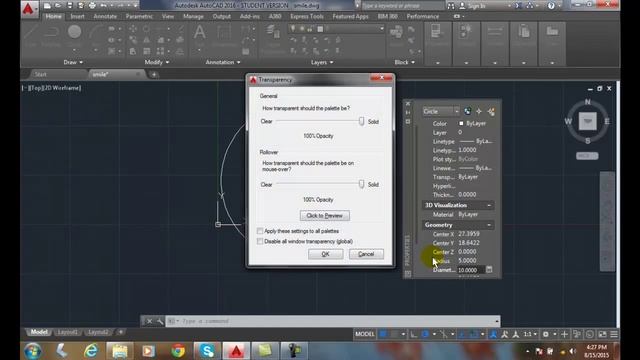 AutoCAD I 01 Introduction to AutoCAD 22 Palettes смотреть онлайн