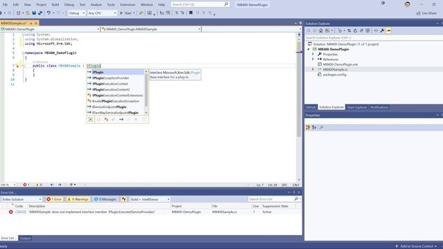 MB-400 Exam Prep: Building a C# Plug-in Using Visual Studio 2019 смотреть онлайн