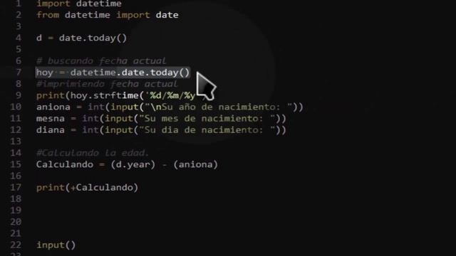 Calcular edad a partir de la fecha nacimiento смотреть онлайн