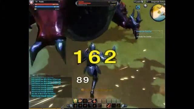 Raiderz Defeating Boss Crawler - Broken Mast - DEFENDER LVL 16 смотреть онлайн