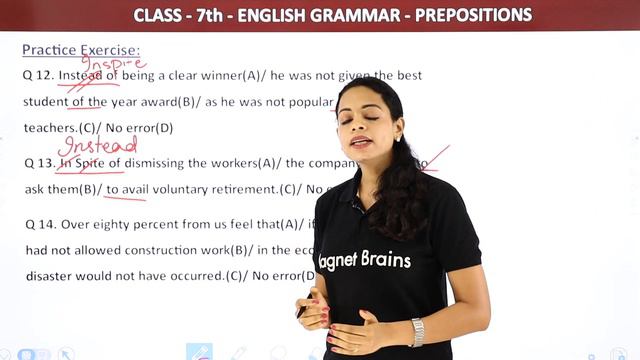 Prepositions Exercises for Class 7 | Prepositions Exercises | Class 7 English Grammar смотреть онлайн