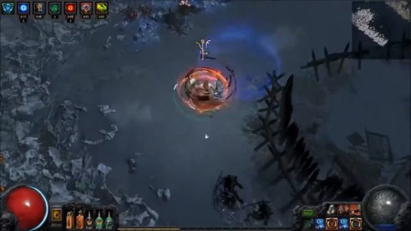 POE 2.1 - Testing Out Cast On Crit - CoC Cyclone Build linked with Physical Spell Gems