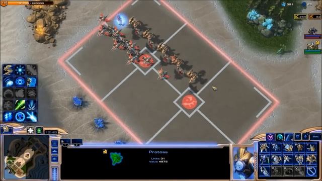 Desert Strike HotS - Video 33 - PvP (Archon, Oracle, Immo, Phoenix, Void) смотреть онлайн