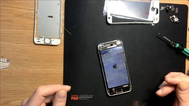 Замена стекла iPhone 5 смотреть онлайн