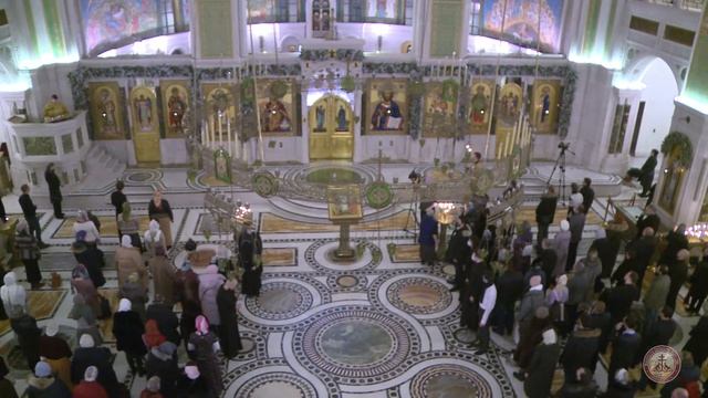 Всенощное бдение накануне 34-й Недели по Пятидесятнице смотреть онлайн
