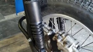 Готовая Рычажная вилка своими руками на мотоцикл УРАЛ