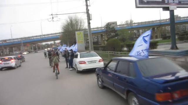 Велопарад в Волгограде. "Критическая масса". 25 апреля 2013 смотреть онлайн