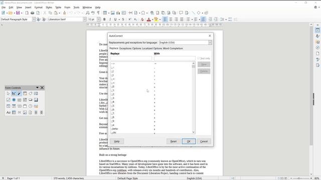 Libreoffice How To Disable AutoCorrect смотреть онлайн