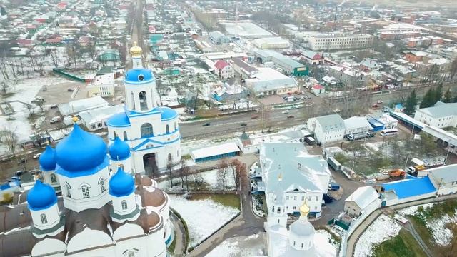 Боголюбово с высоты птичьего полёта Владимирская область смотреть онлайн