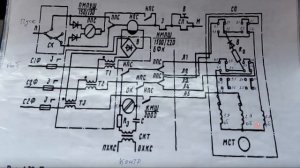 Пятипроводная схема управления стрелочным электроприводом