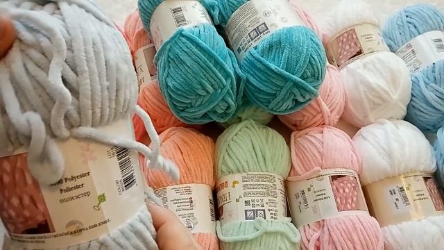 Распаковка посылки. Himalaya Dolphin Baby. Обзор пряжи. Плюсы и минусы. смотреть онлайн