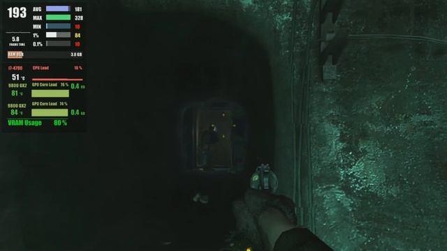 9800 GX2 METRO 2033 BENCHMARK смотреть онлайн