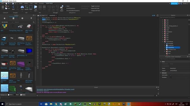 [Tutorial] How to add Dust Effect to your car (Roblox Studio) смотреть онлайн