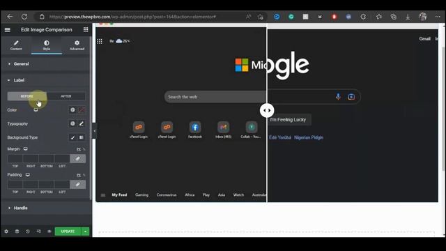 How to Create FREE Image Comparison Slider with Elementor | WordPress смотреть онлайн