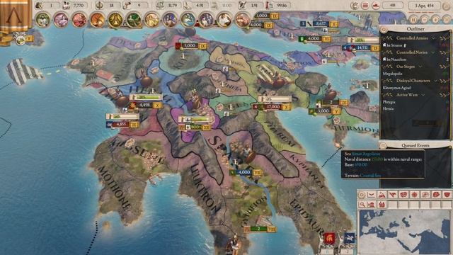 Spartan Restoration– Sparta Iornman – 1.4 – Magna Graecia – Archimedes – Imperator: Rome – Part 1 смотреть онлайн