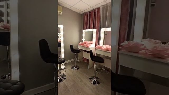 Гримёрный стол визажиста зеркало для макияжа с подсветкой Дерево, ЛДСП своими руками смотреть онлайн