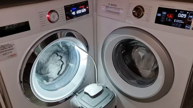 Bosch Serie 8 vs Serie 6: Super Quick 40°c Wash Race смотреть онлайн