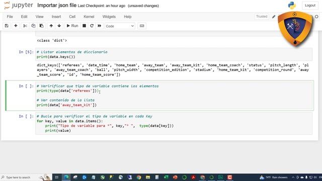 Importar archivo Json y visualizar información Phyton Jupyter Noteboook смотреть онлайн