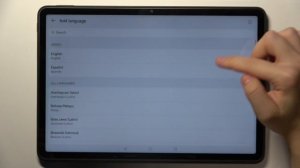 Как поменять язык системы Huawei MatePad 11.5 - Языковые настройки Huawei MatePad 11.5