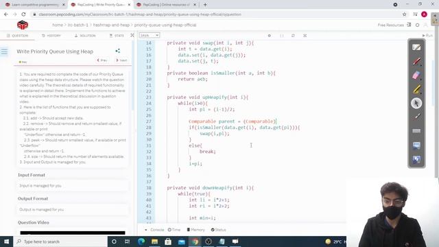 Heap comparable VS comparator | HashMap and Heap | In English | Java | Video_14 смотреть онлайн
