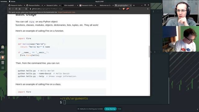 Research Software Hour 008: command line arguments and quick parallelism смотреть онлайн