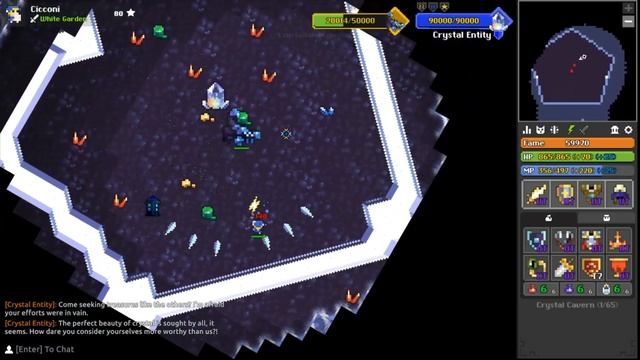 [RotMG] Knight solo Fungal/Crystal Cavern смотреть онлайн