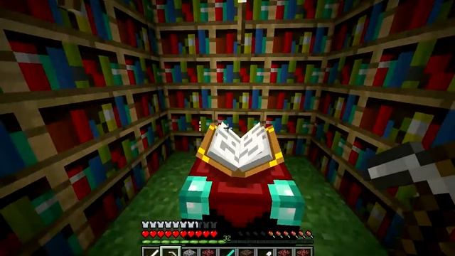 Minecraft - зачарование алмазного меча на 30 lvl. смотреть онлайн