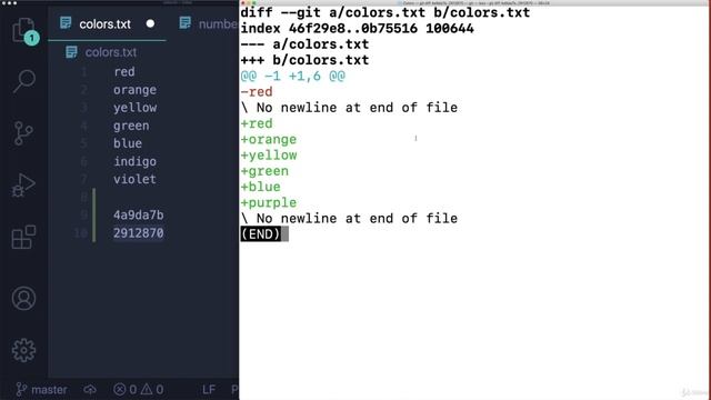 Comparing Changes Across Commits смотреть онлайн
